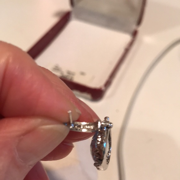 14K WHITE GOLD LARGE AQUAMARINE STONES. NWT $600.00 - Picture 16 of 16